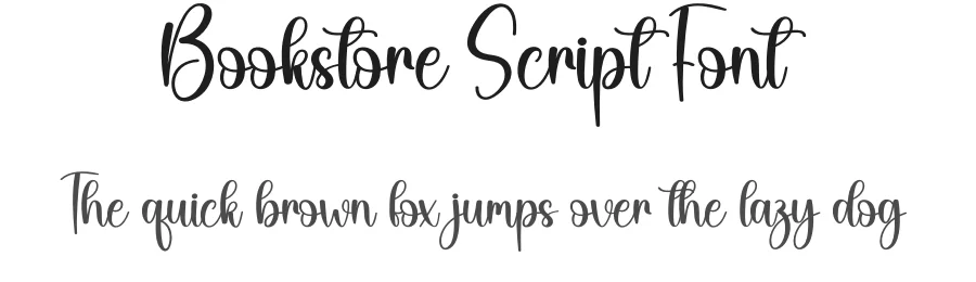 Bookstore Script Font by creativeletter — Script Handwritten Font