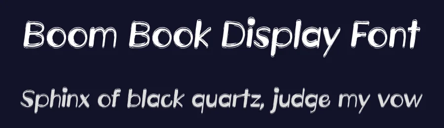 Boom Book Display Font by andikastudio — Script Handwritten Font — thumbnail 2