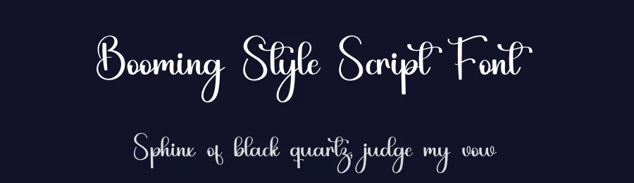 Booming Style Script Font by freshtypeink — Script Handwritten Font — thumbnail 2