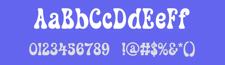 Boovela || Retro Groovy Display Font by ErmediaStudio — Display Font — thumbnail 3
