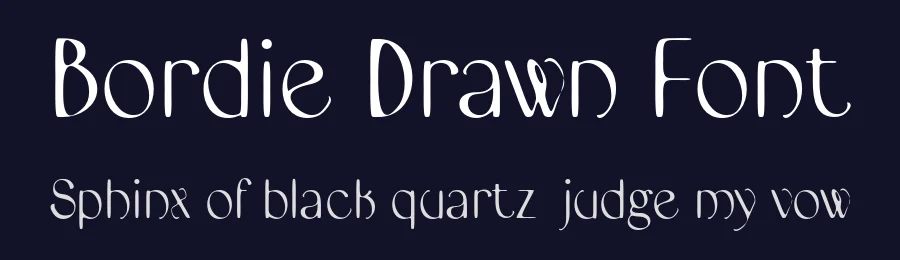 Bordie Drawn Font by craftsupplyco — Sans Serif Font — thumbnail 2