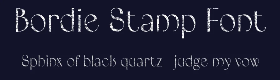 Bordie Stamp Font by craftsupplyco — Sans Serif Font — thumbnail 2