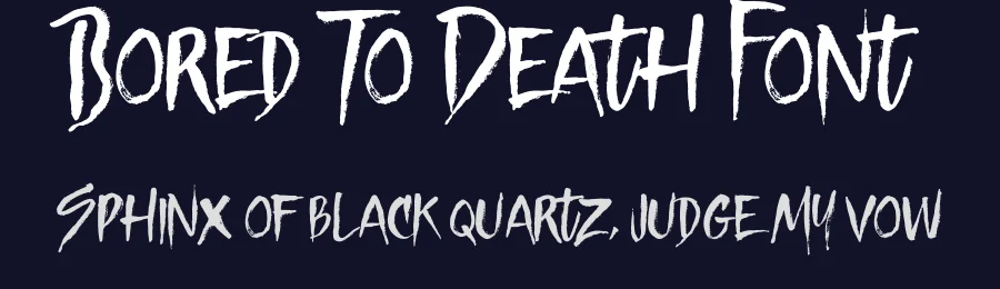 Bored To Death Font by Fortunes Co — Script Handwritten Font — thumbnail 2