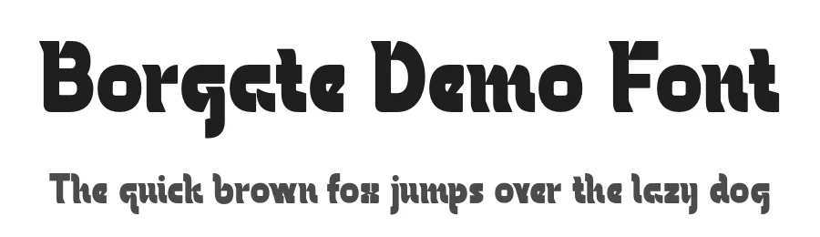 Borgate Demo Font by Krismagraph — Display Font
