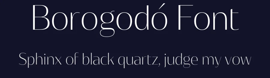 Borogodó Font by Naipe Foundry — Sans Serif Font — thumbnail 2