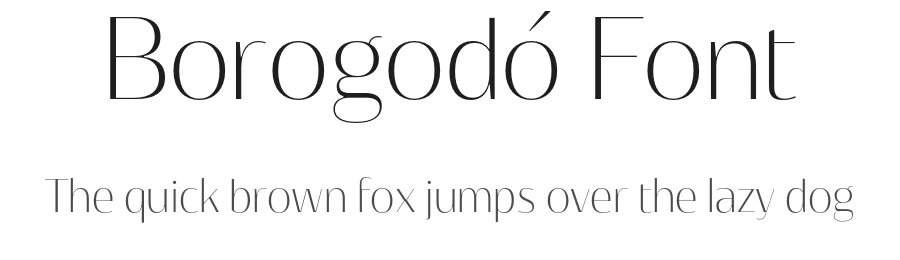 Borogodó Font by Naipe Foundry — Sans Serif Font
