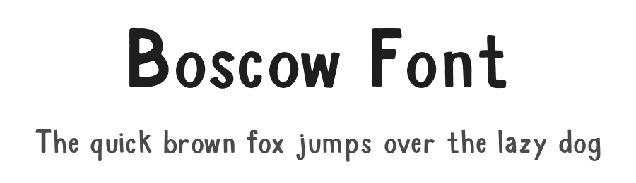 Boscow Font by Benawa Studio — Display Font