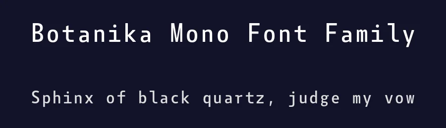 Botanika Mono Font Family by Suitcase Type Foundry — Display Font — thumbnail 2