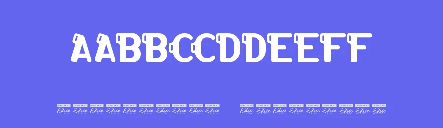 Botnet Font by edricstudio — Display Font — thumbnail 3
