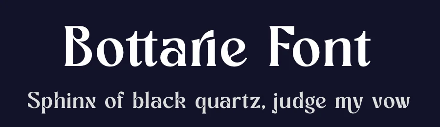 Bottarie Font by timelesstype.co — Display Font — thumbnail 2