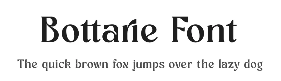 Bottarie Font by timelesstype.co — Display Font