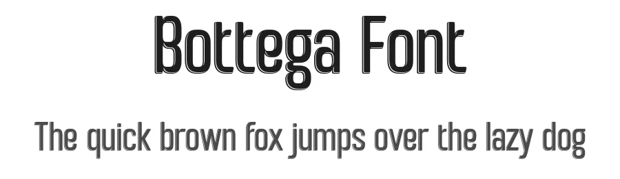 Bottega Font by Circlefont — Sans Serif Font