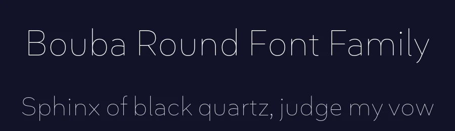 Bouba Round Font Family by HVD Fonts — Sans Serif Font — thumbnail 2