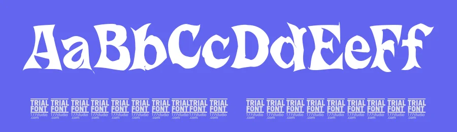 Boucher Frescoes – Horror Font by 177Studio — Display Font — thumbnail 3