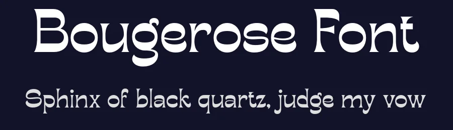 Bougerose Font by Typetemp Studio — Display Font — thumbnail 2