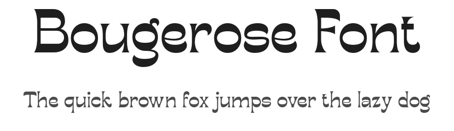 Bougerose Font by Typetemp Studio — Display Font