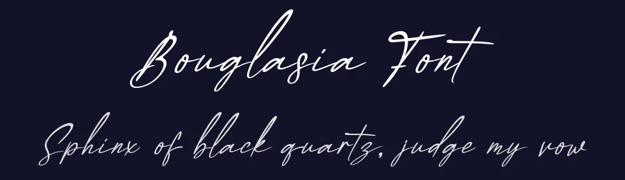 Bouglasia Font by akbartype — Script Handwritten Font — thumbnail 2
