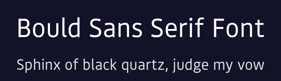 Bould Sans Serif Font by atipo — Sans Serif Font — thumbnail 2