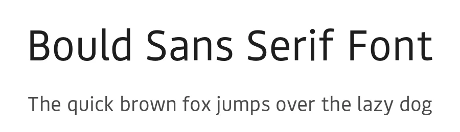 Bould Sans Serif Font by atipo — Sans Serif Font