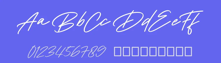 Boulevard Signature Font by Aluyeah Studio — Decorative Font — thumbnail 3