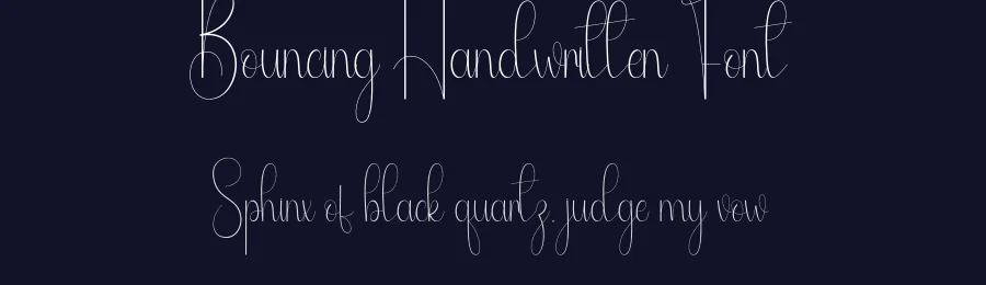 Bouncing Handwritten Font by andikastudio — Script Handwritten Font — thumbnail 2