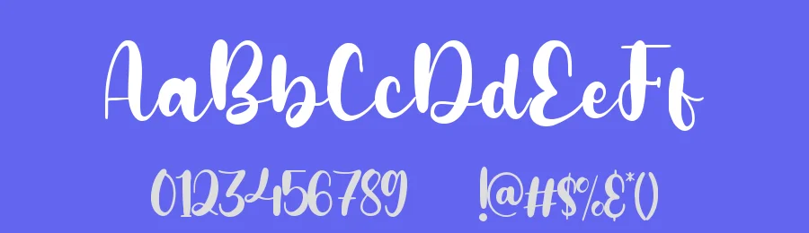 Bouncy Blanket Font by qwrtype — Script Handwritten Font — thumbnail 3