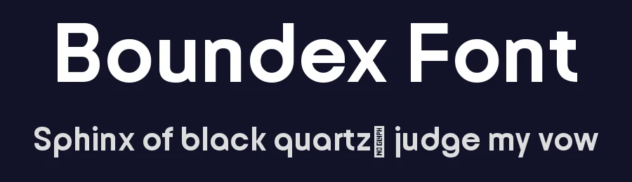 Boundex Font by sixtypefoundry — Display Font — thumbnail 2