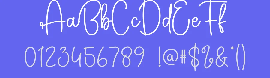 Bounty Cute Script Font by creativeletter — Script Handwritten Font — thumbnail 3