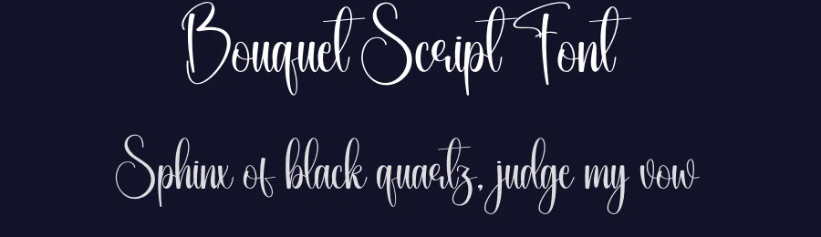 Bouquet Script Font by creativeletter — Script Handwritten Font — thumbnail 2