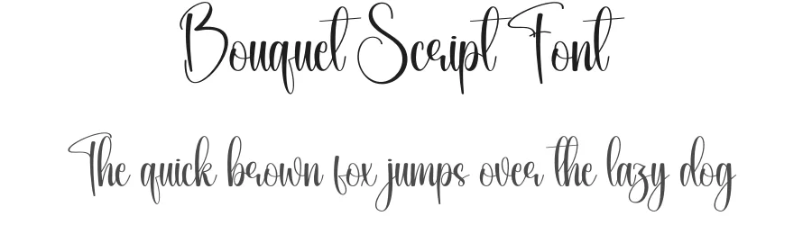 Bouquet Script Font by creativeletter — Script Handwritten Font