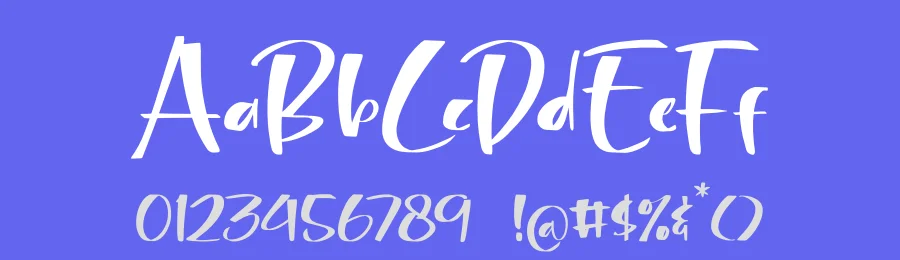 Bouthram Font by glorytype — Script Handwritten Font — thumbnail 3