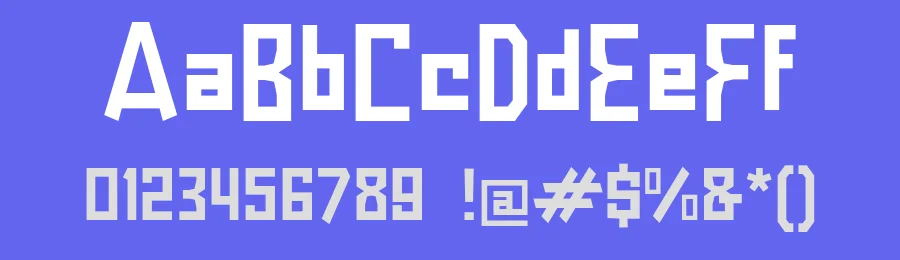 Boxarone Cyberpunk Display Font by Mei Suseno — Display Font — thumbnail 3