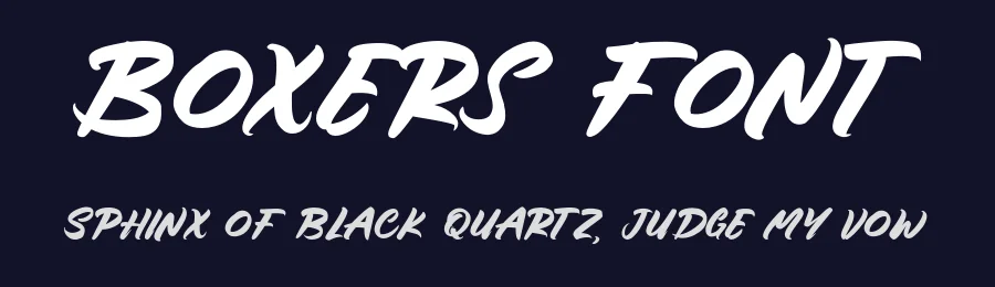 Boxers Font by pixesia-studio — Script Handwritten Font — thumbnail 2