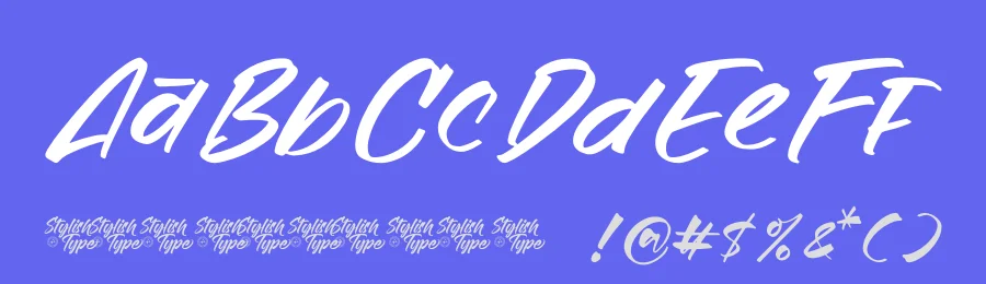 Boxypray – Display Handwritten Font by stylishtype.co — Display Font — thumbnail 3