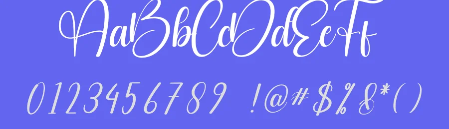 Boyband Calligraphy Font by creativeletter — Script Handwritten Font — thumbnail 3