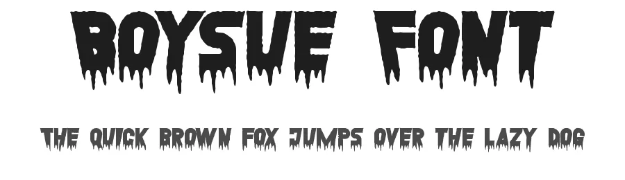 Boysue Font by noahtype — Sans Serif Font