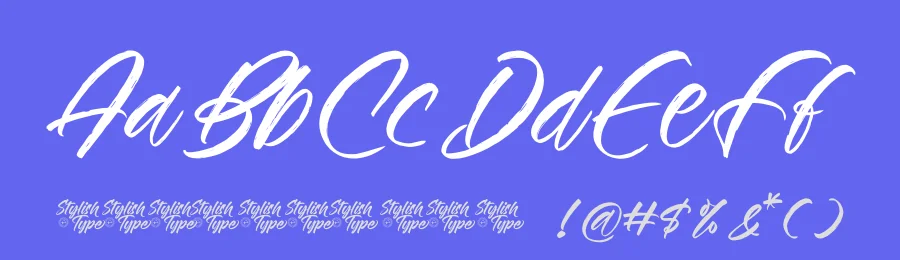 Bozeek Istory – Bold Brush Font by stylishtype.co — Script Handwritten Font — thumbnail 3