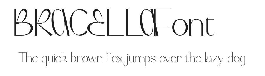Bracella Font by edricstudio — Display Font