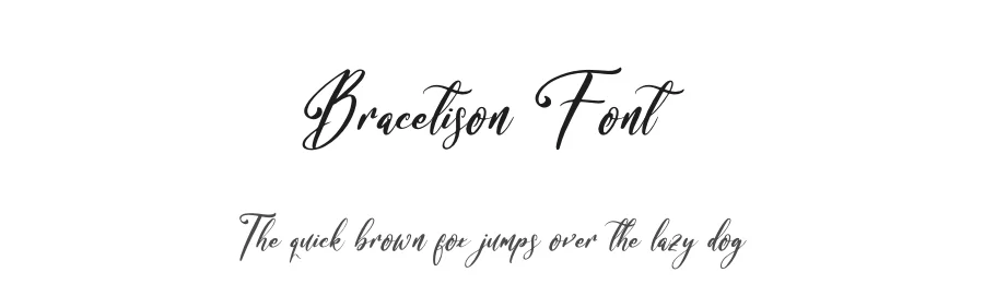 Bracetison Font by letterenastudios — Script Handwritten Font