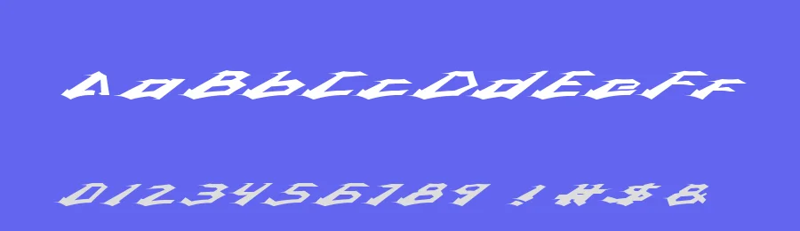 BRACING Headline Racing font by waptype0894 — Display Font — thumbnail 3