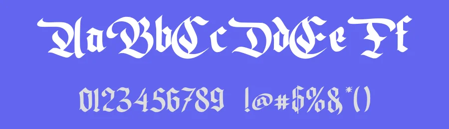 Brackvold Font by rvandtype — Blackletter Font — thumbnail 3