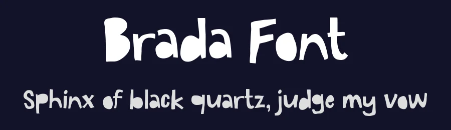 Brada Font by Rautan Studio — Decorative Font — thumbnail 2