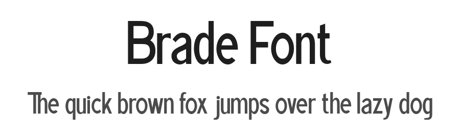 Brade Font by illushvara — Sans Serif Font
