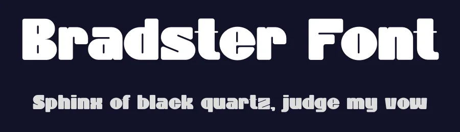 Bradster Font by Pinisi ART — Sans Serif Font — thumbnail 2