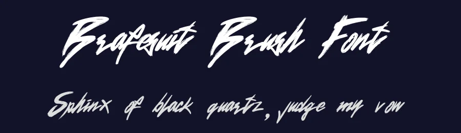 Brafesuit Brush Font by Dhabee — Script Handwritten Font — thumbnail 2