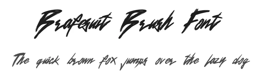 Brafesuit Brush Font by Dhabee — Script Handwritten Font