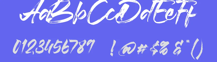 Braga Brush Font by Opand — Script Handwritten Font — thumbnail 3