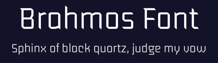 Brahmos Font by Satya Rajpurohit — Display Font — thumbnail 2