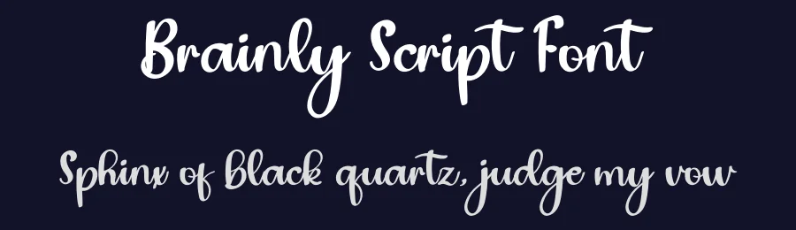Brainly Script Font by inermediaSTUDIO — Script Handwritten Font — thumbnail 2