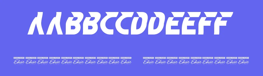 Braking Drift Font by edricstudio — Display Font — thumbnail 3